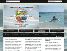 Tablet Screenshot of climatemakers.com